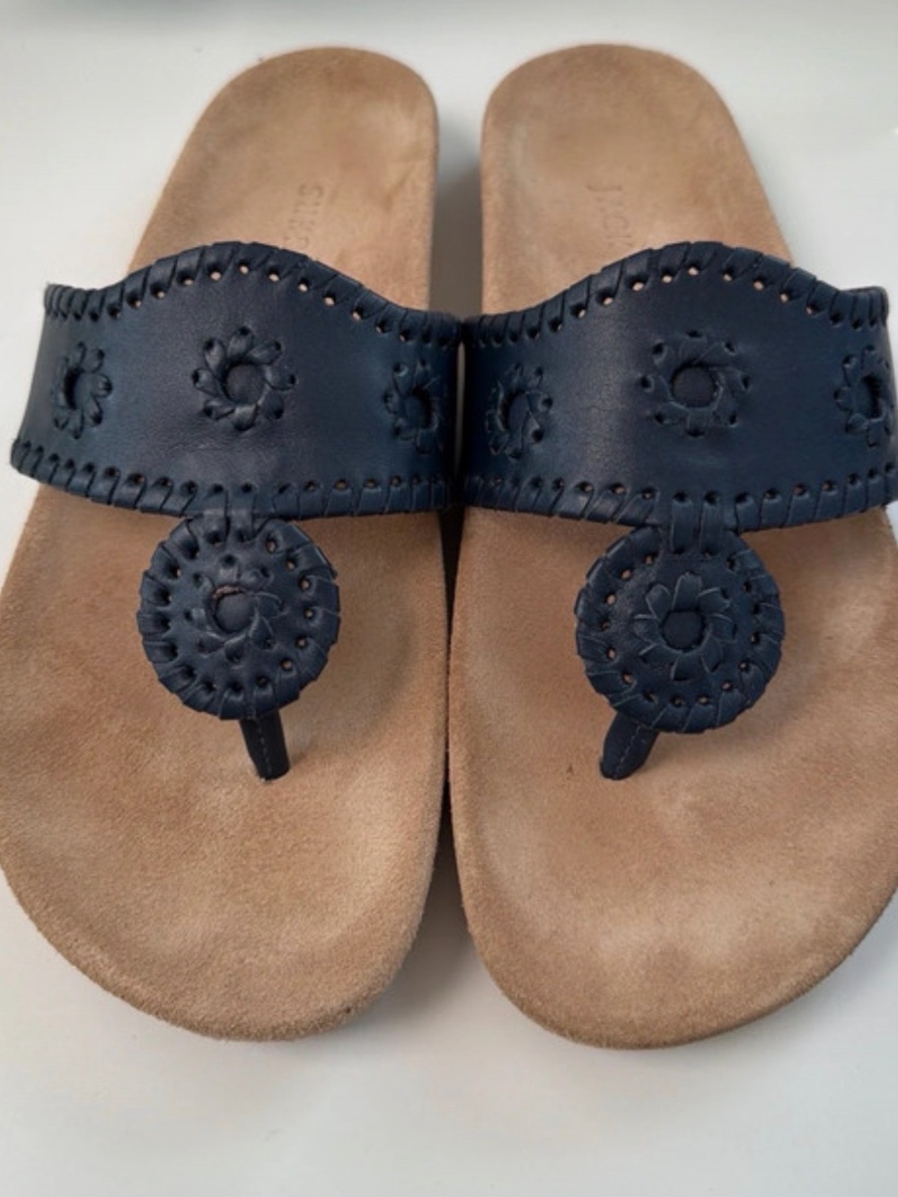 Jack Rogers Comfort Sandal Midnight Blue (Navy) Women’s Size 8